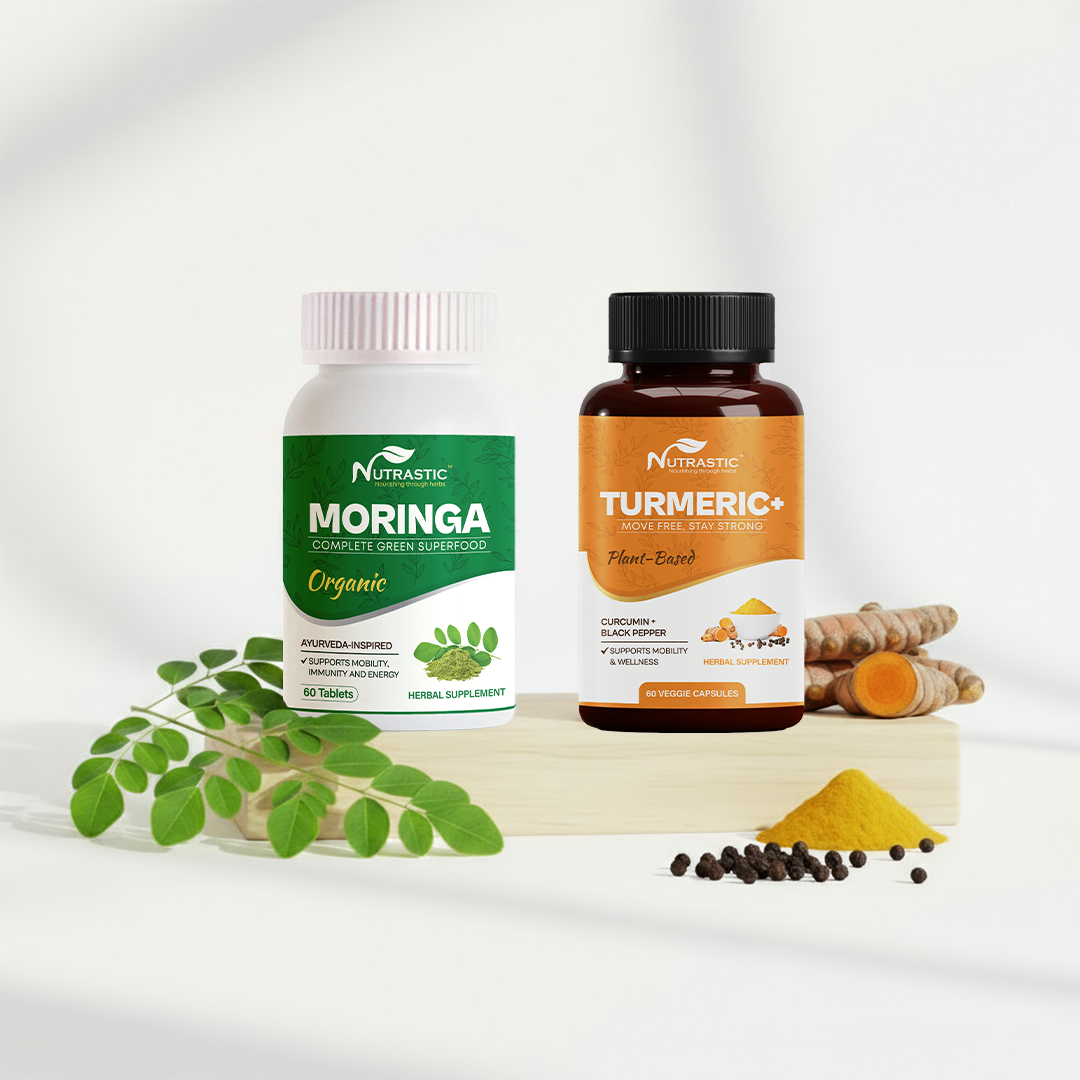 The Vitality Fusion Combo Pack (Moringa Tablet + Turmeric Capsules)