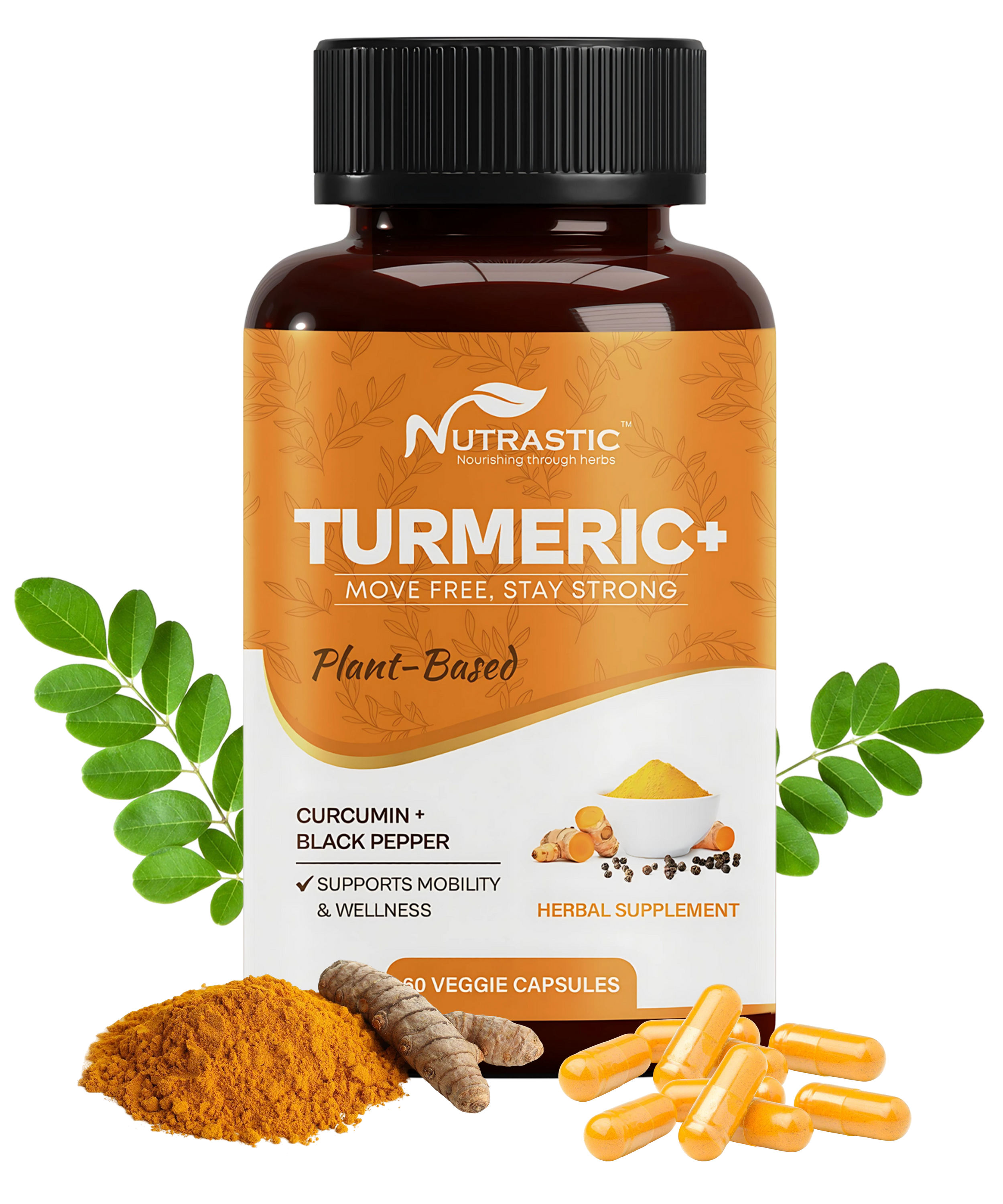 Turmeric Capsules – Natural Anti-Inflammatory & Immunity Booster
