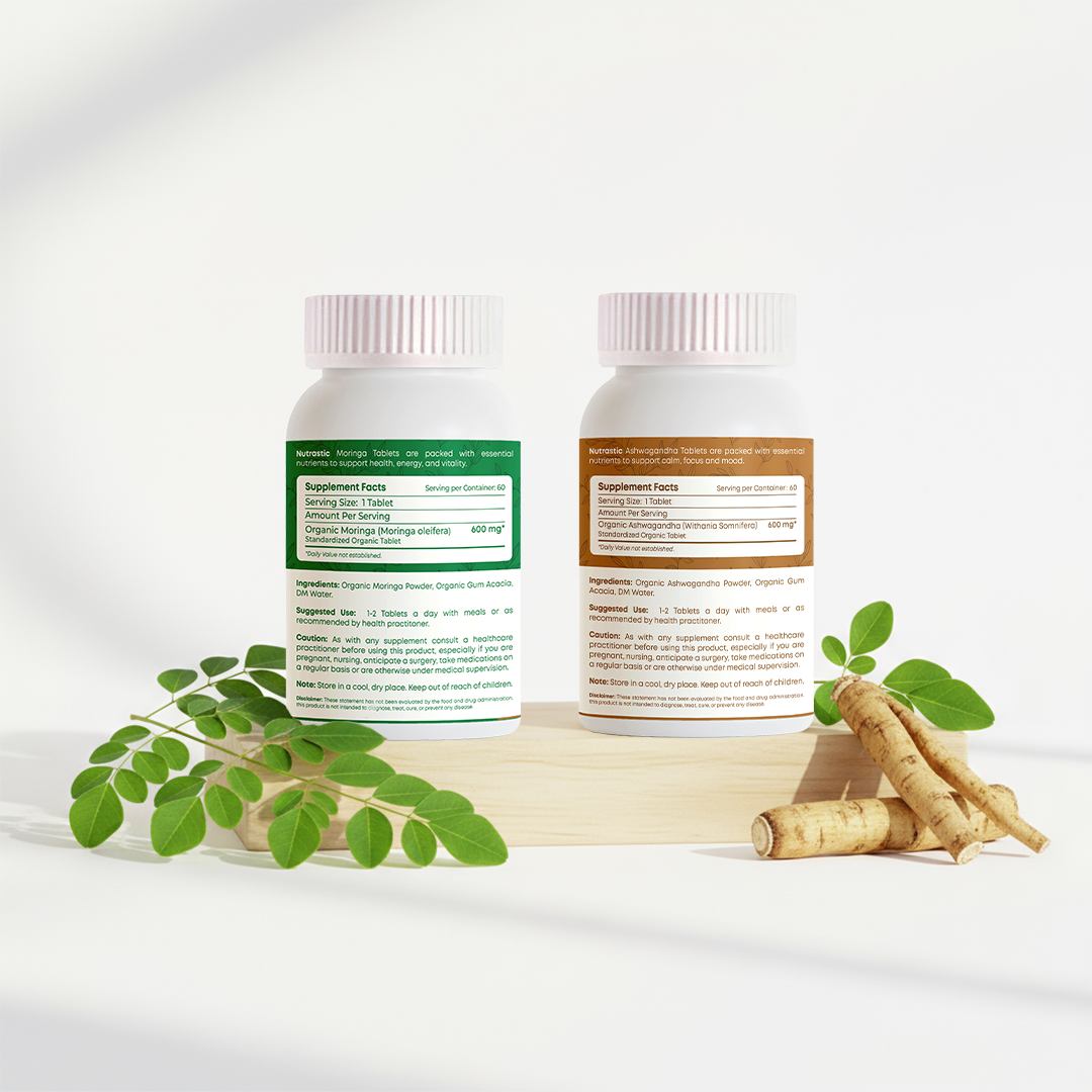 Nature’s Power Pair: Moringa & Ashwagandha