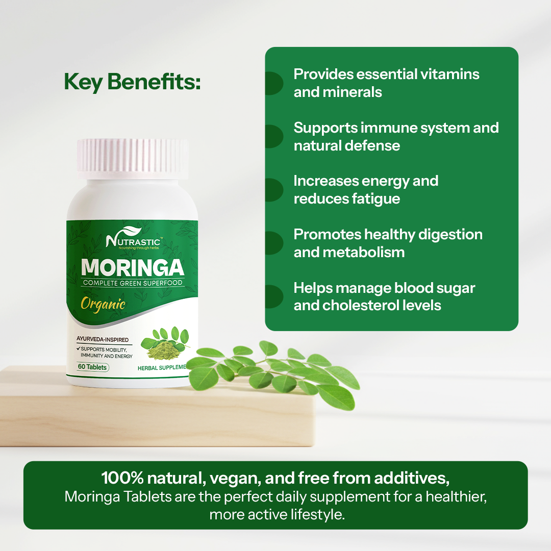 Moringa Tablets – Daily Nutrition for Energy, Immunity & Vitality