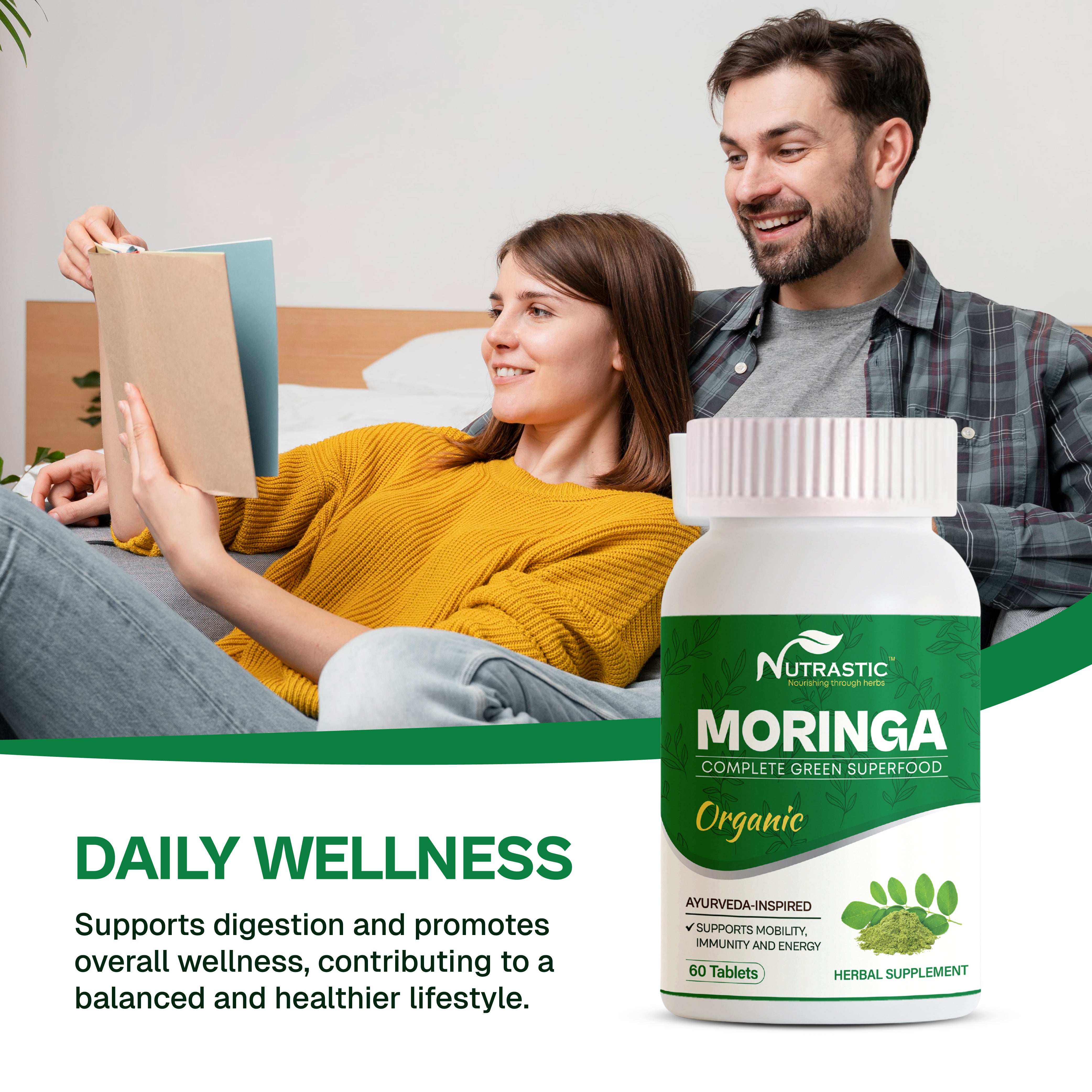 Moringa Tablets – Daily Nutrition for Energy, Immunity & Vitality