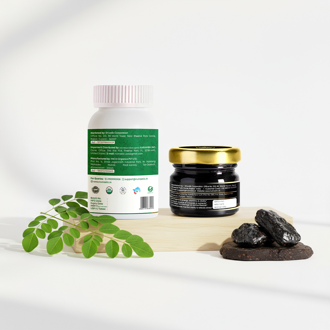Moringa + Shilajit Synergy Combo Pack