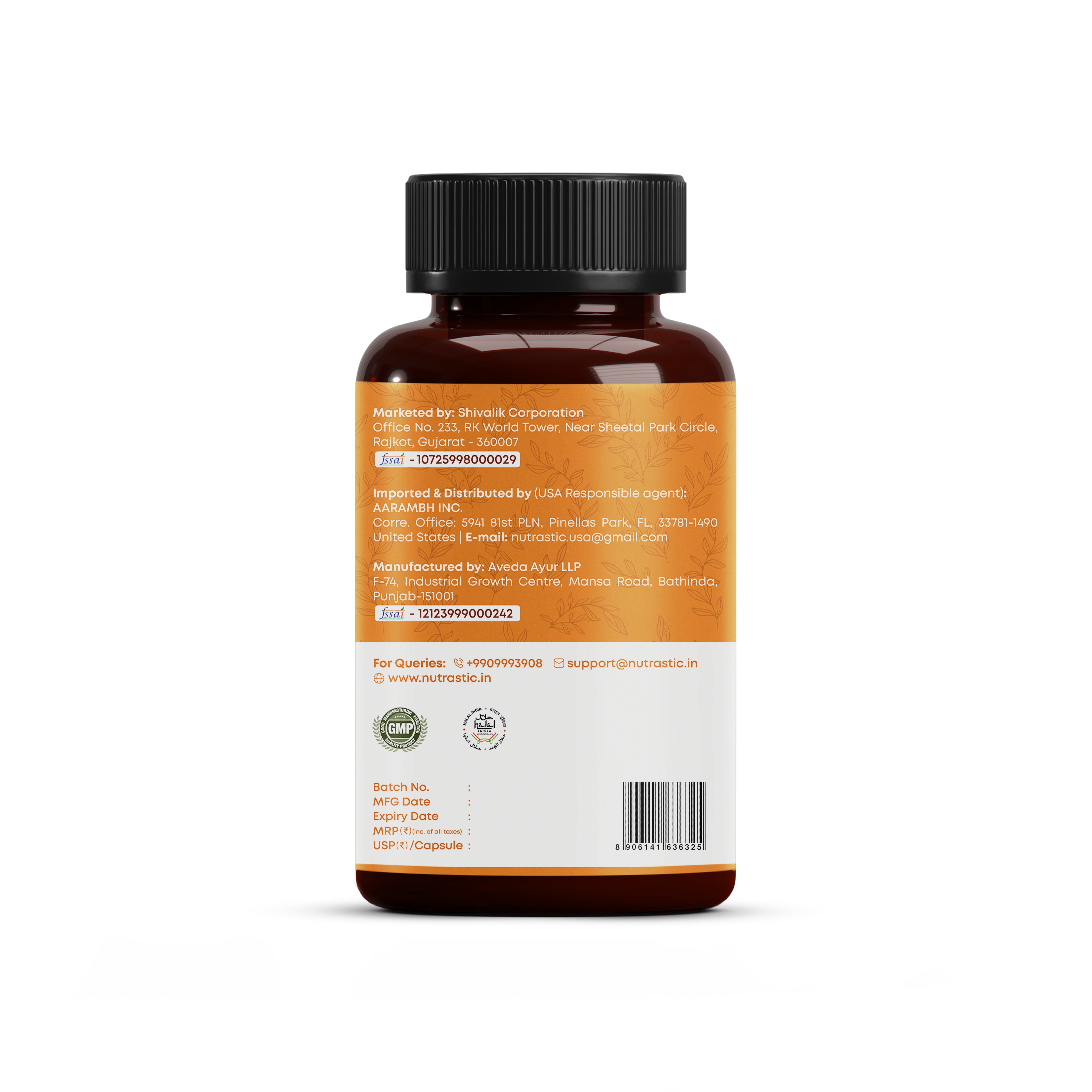 Turmeric Capsules – Natural Anti-Inflammatory & Immunity Booster