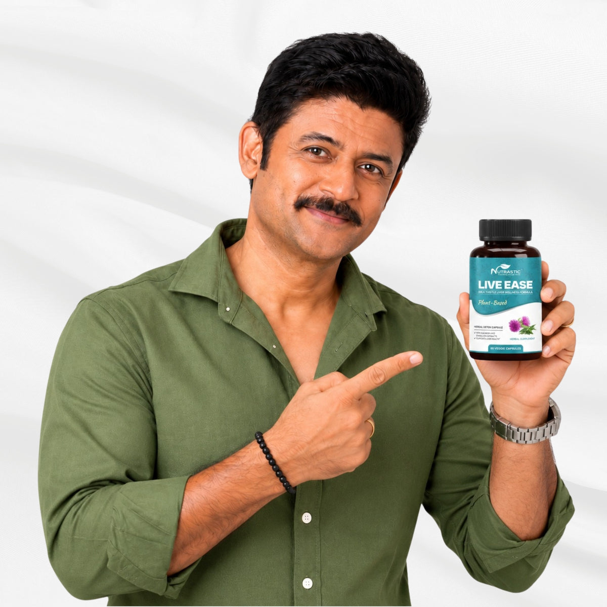 Live Ease Capsules – Natural Liver Detox & Support Formula