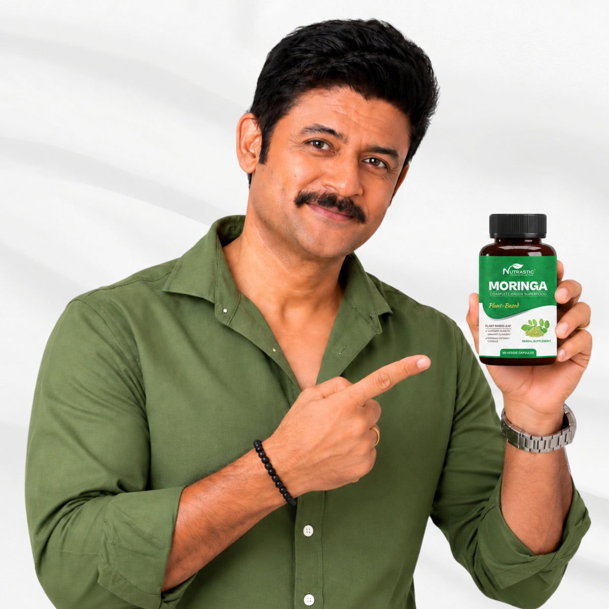 Nutrastic Moringa Capsules – Daily Superfood for Energy, Immunity & Whole-Body Wellness