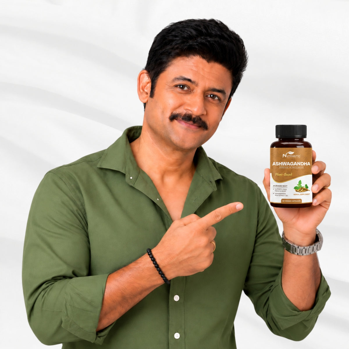 Ashwagandha Capsules – Natural Stress Relief & Energy Booster