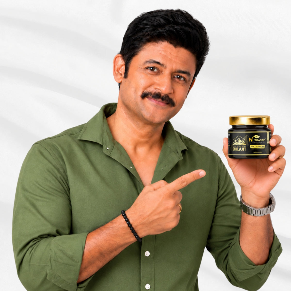 Nutrastic Pure Himalayan Shilajit Resin – Natural Strength, Stamina & Vitality Booster