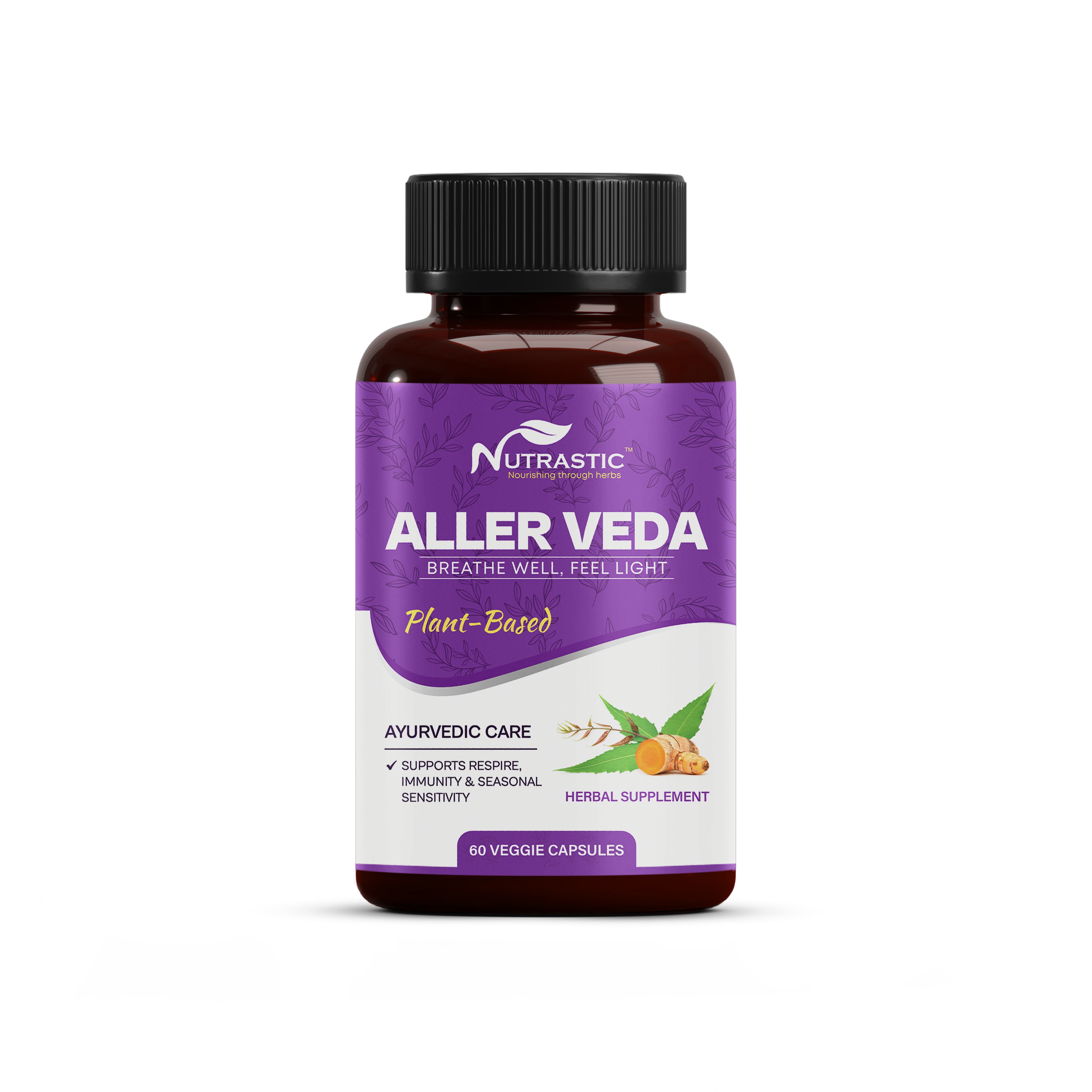 Aller Veda Capsules – Natural Relief from Allergies, Sneezing & Itching