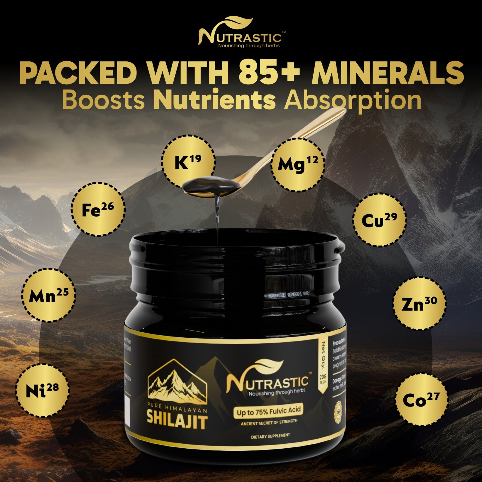 Pure Shilajit Resin – Natural Strength, Stamina & Vitality Booster