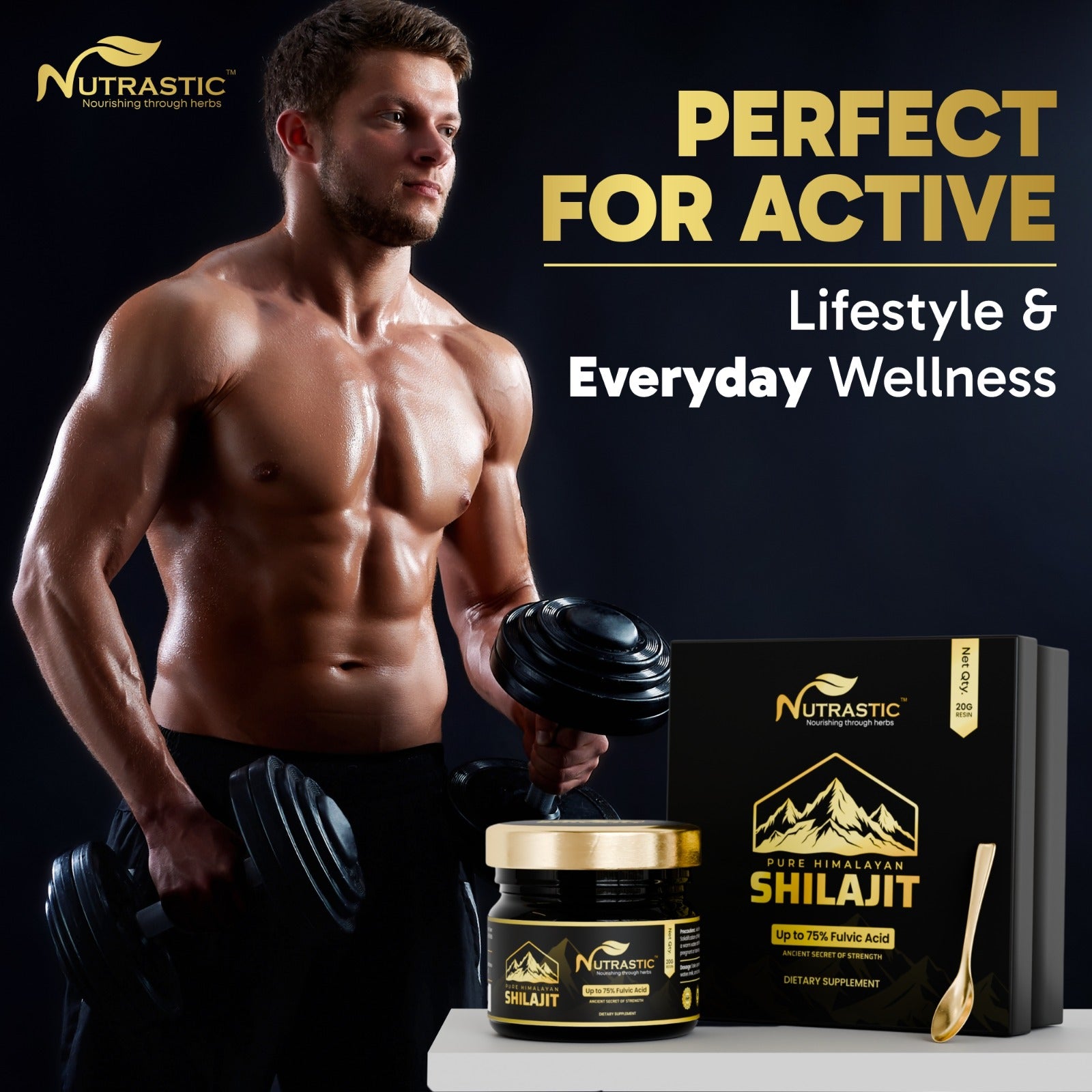 Pure Shilajit Resin – Natural Strength, Stamina & Vitality Booster