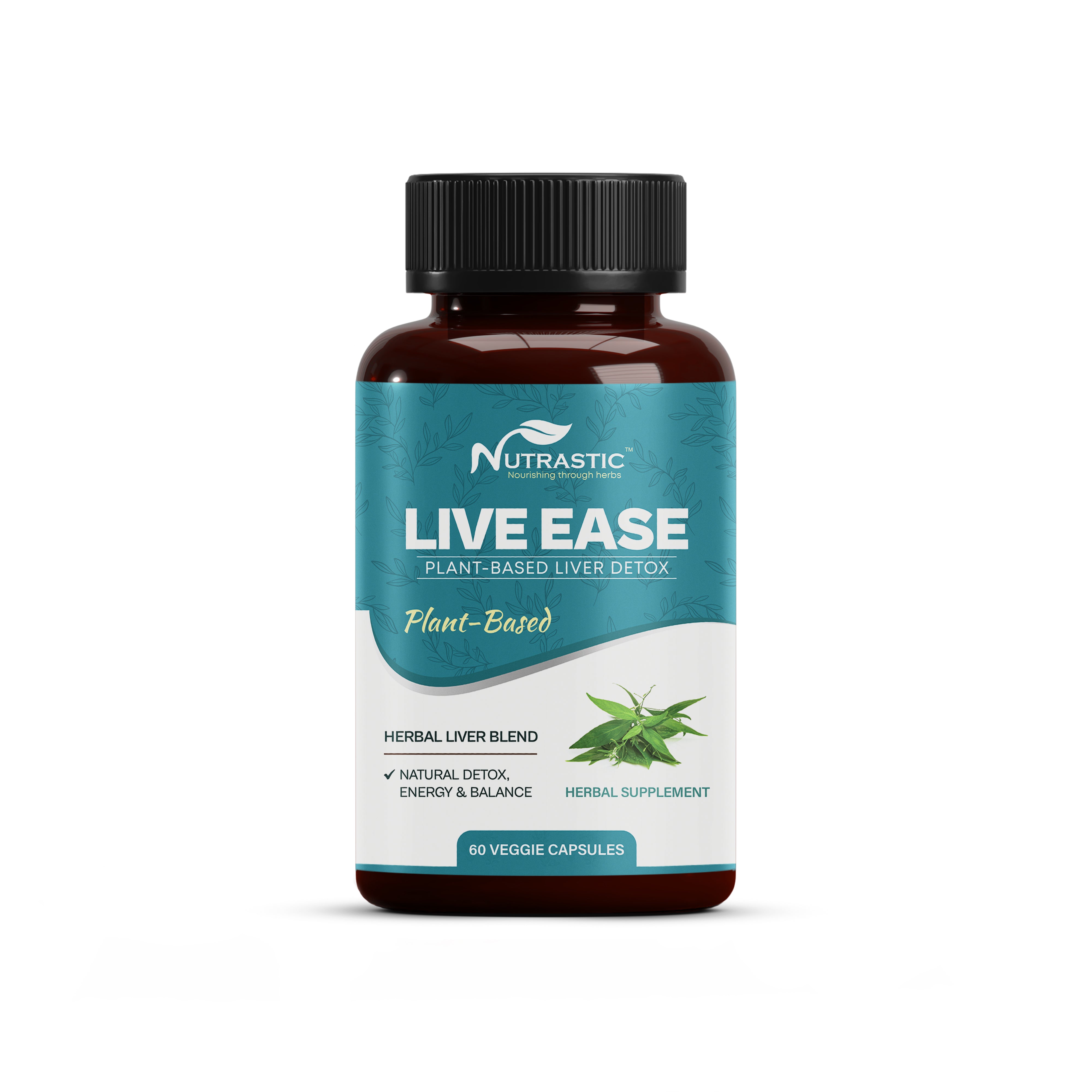 Live Ease Capsules – Natural Liver Detox & Support Formula