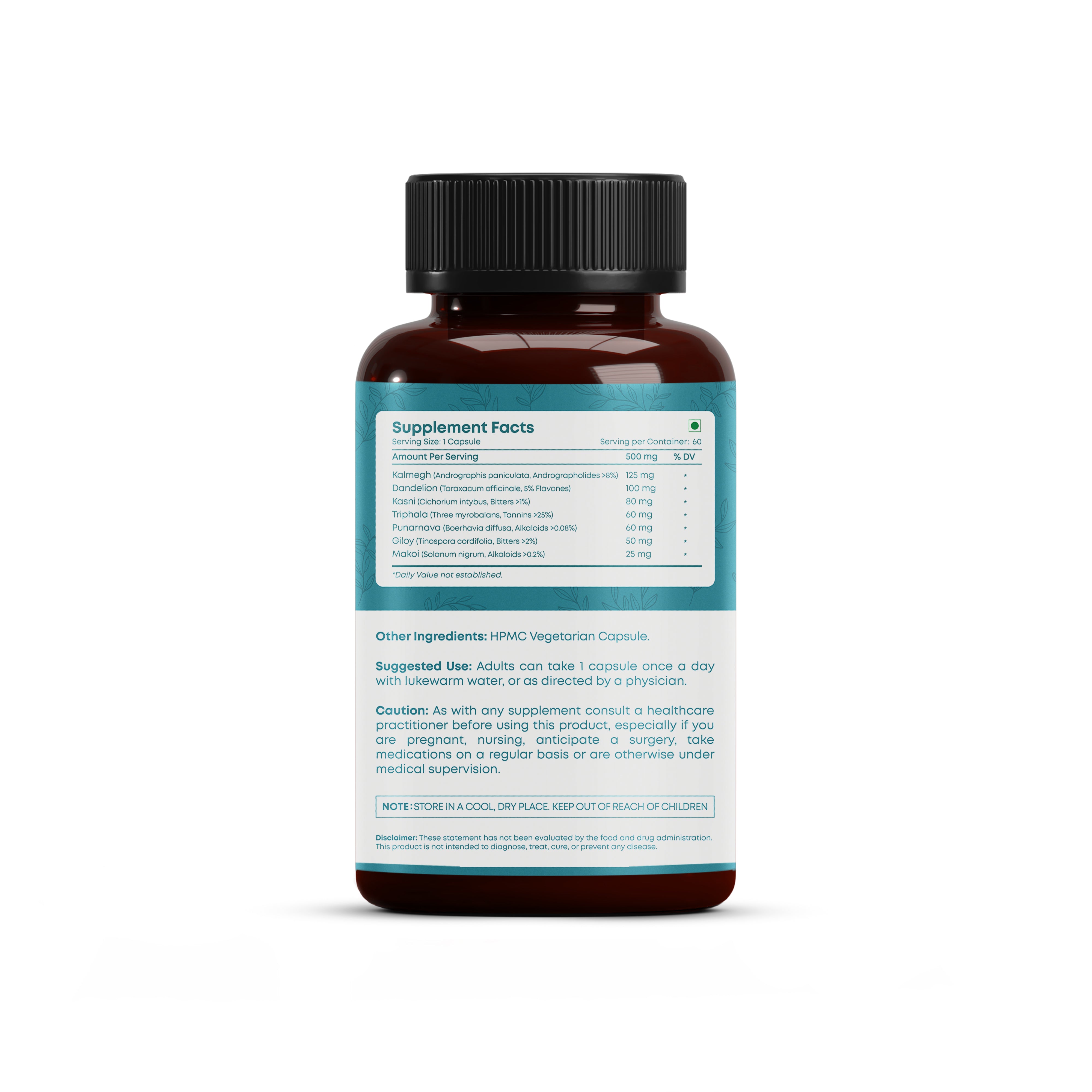 Live Ease Capsules – Natural Liver Detox & Support Formula