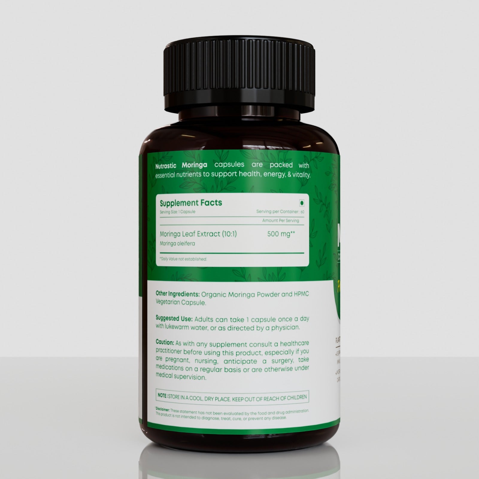 Moringa Capsules – Daily Superfood for Energy, Immunity & Vitality