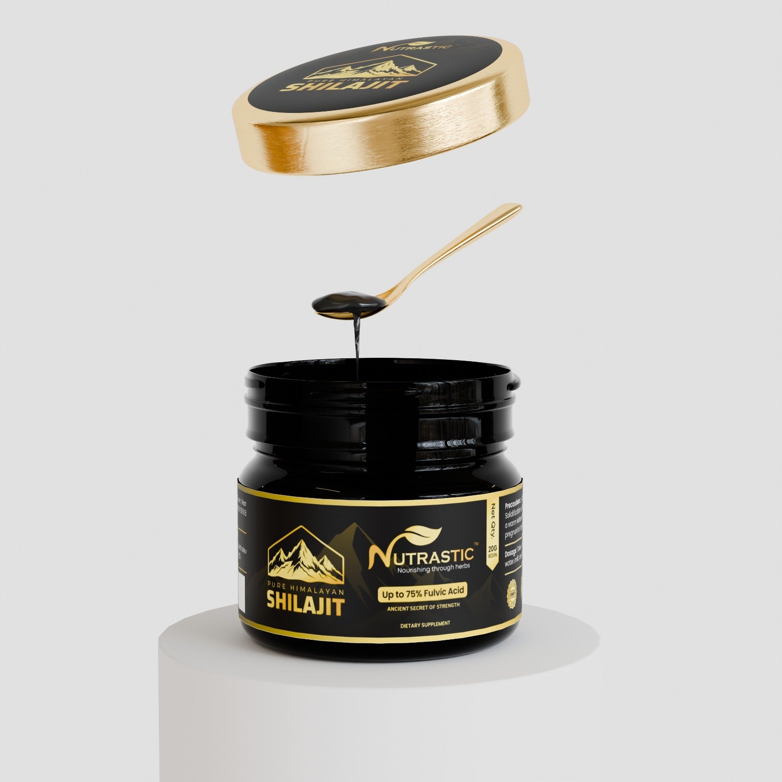 Pure Shilajit Resin – Natural Strength, Stamina & Vitality Booster