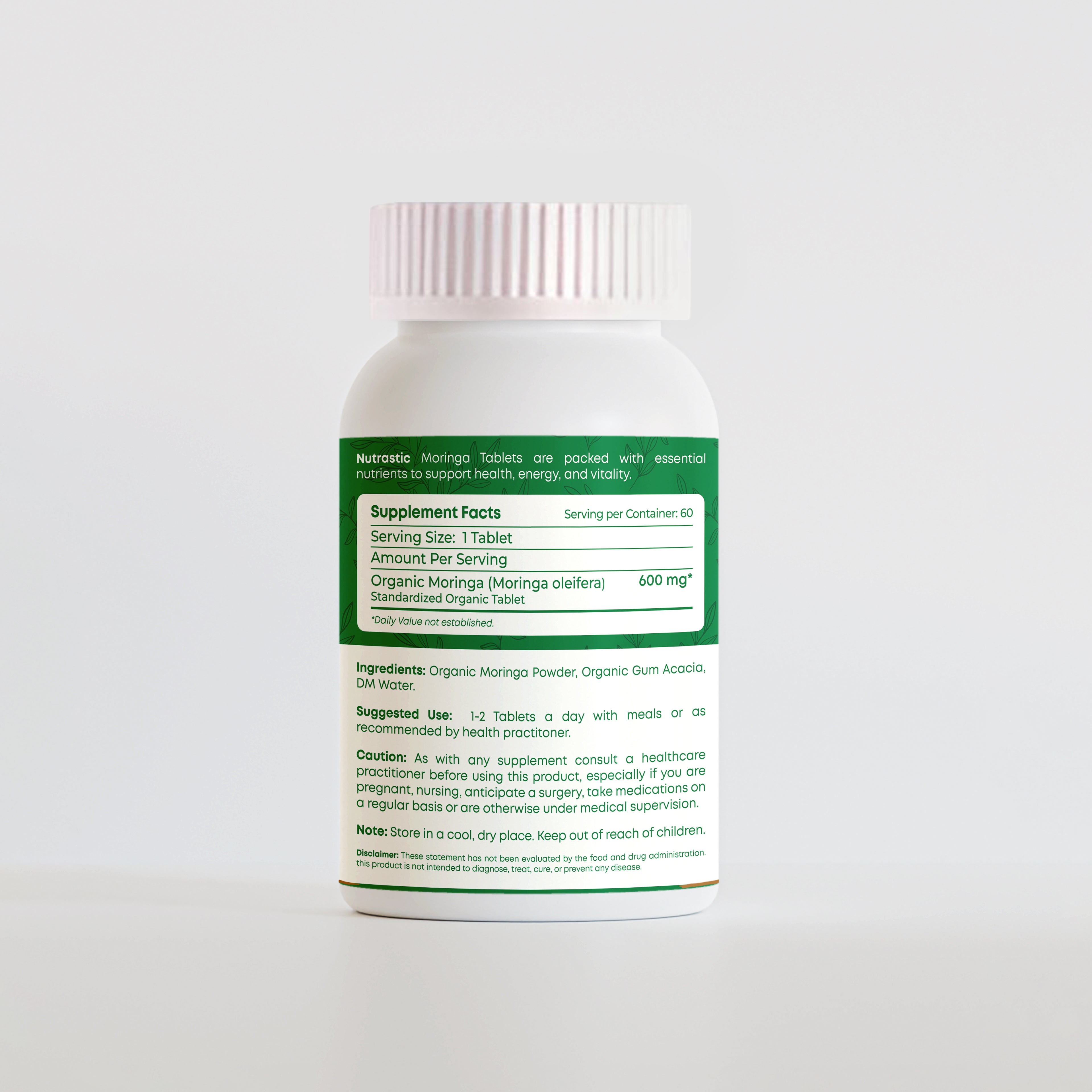 Moringa Tablets – Daily Nutrition for Energy, Immunity & Vitality