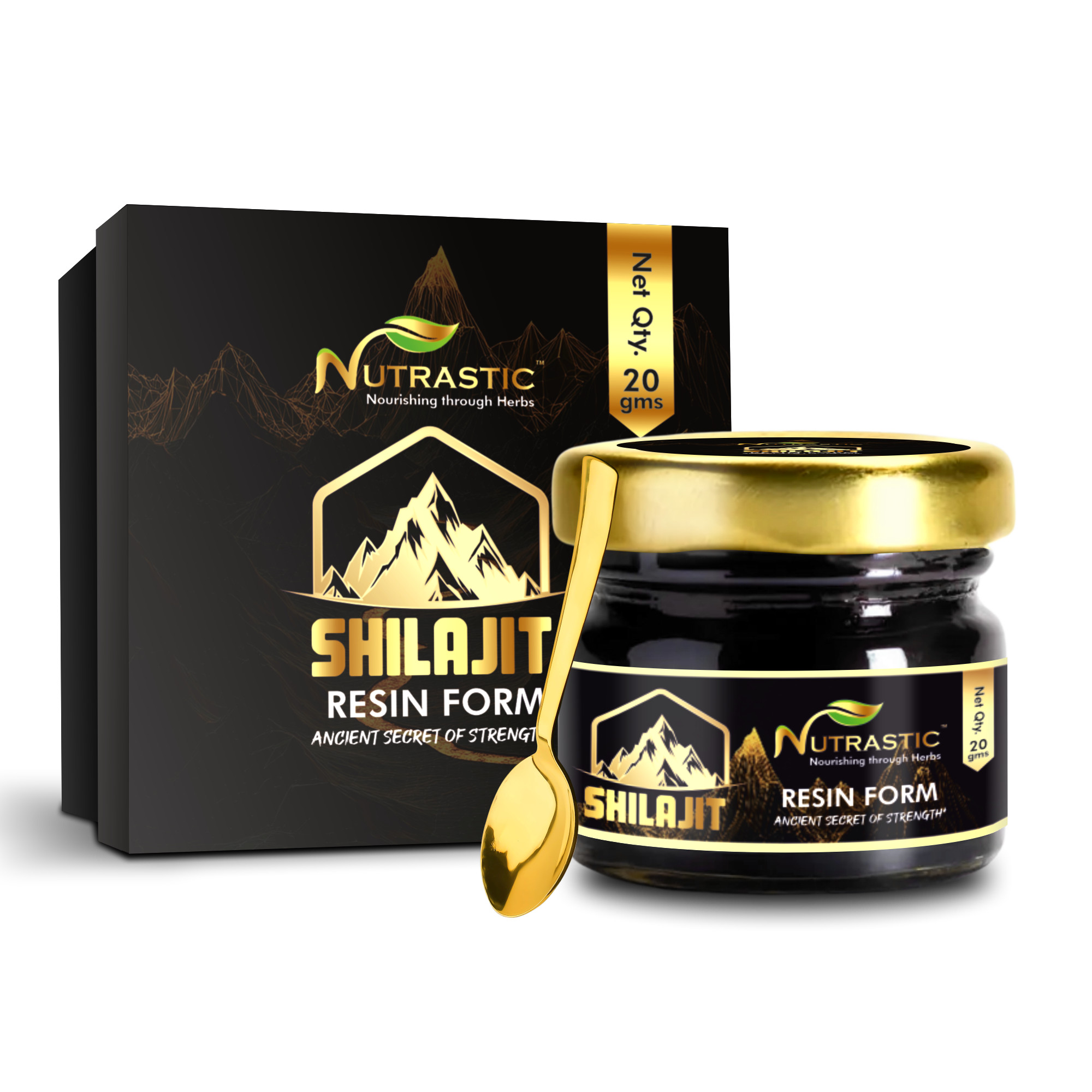 Pure Shilajit Resin – Natural Strength, Stamina & Vitality Booster