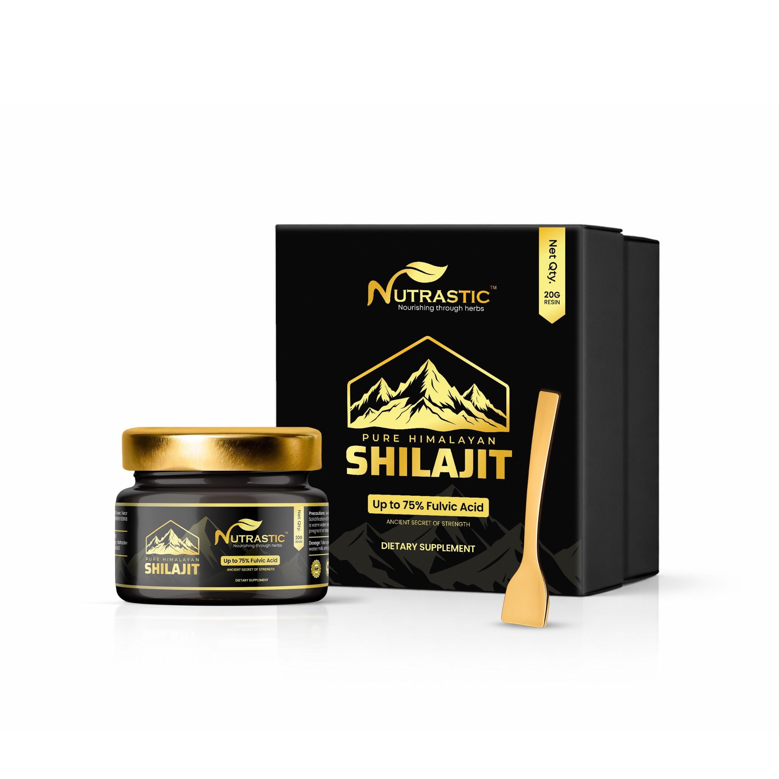 Pure Shilajit Resin – Natural Strength, Stamina & Vitality Booster